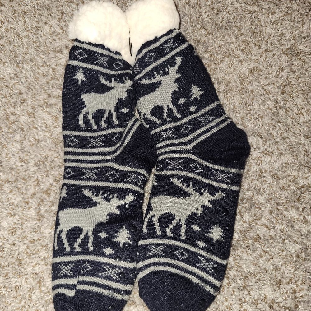 fuzzy socks